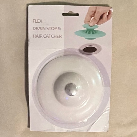 White Silicone Drain Stopper - Picture 6 of 6